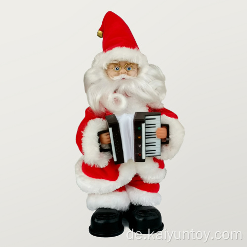 30 cm Musical Santa Claus Weihnachtsdekoration Animation Spielzeug